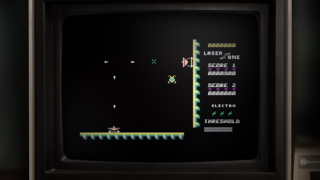 Laser Zone (C64) (Llamasoft: The Jeff Minter Story)